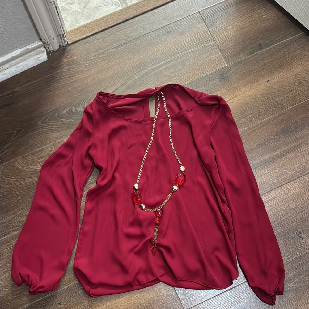 Shasa red Blouse